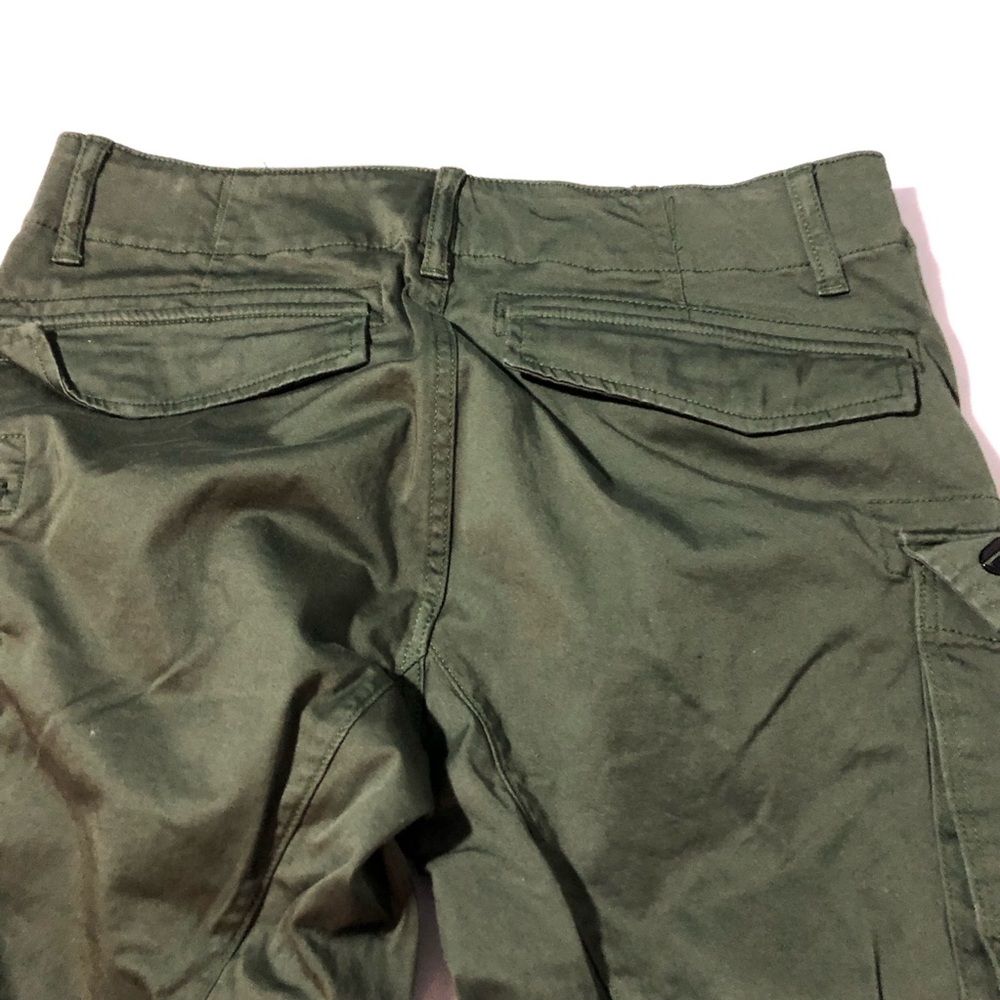 G star raw rovic zip 3d straight tapered army green mens cargo pants 32x32 - Picture 10 of 12